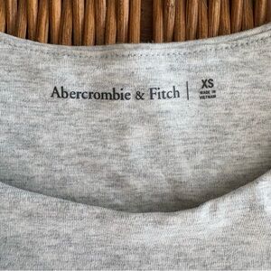 Abercrombie & Fitch Gray thong body suit XS